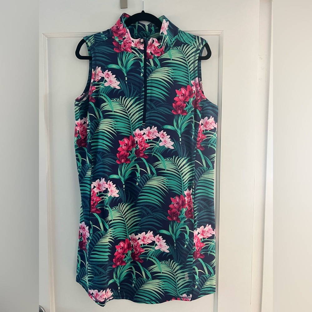 TOMMY BAHAMA ISLANDZONE DRESS SZ L